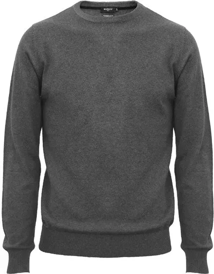 MARK UP ABBIGLIAMENTO UOMO MAGLIONCINO COTONE-CASHMERE GRIGIO ART.500